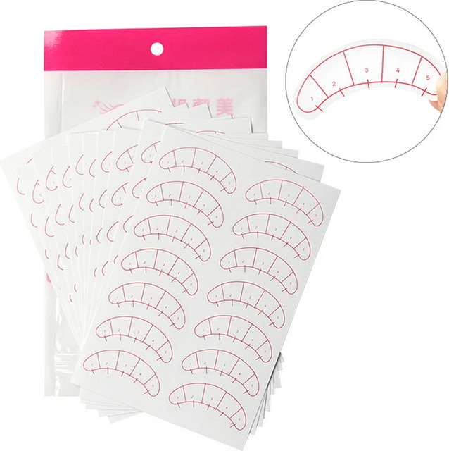 DUTRIEUX Lash Mapping Aufkleber, 70/140 Paar, Unisex - Bild 1