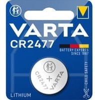 Varta CR2477 Lithium Knopfzelle 3V 850 mAh Silber - Bild 1