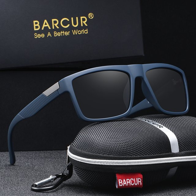 BARCUR Sonnenbrille, Vollrand, Kunststoff - Bild 1