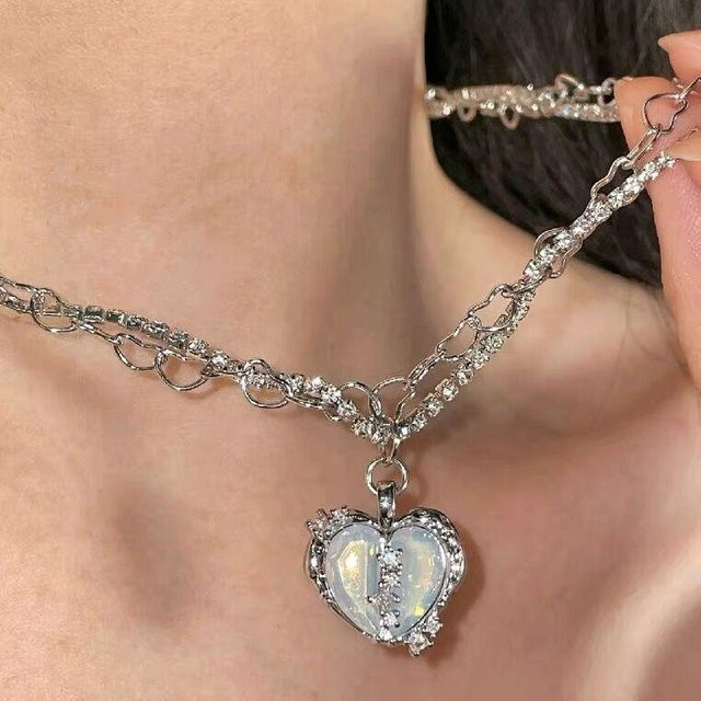 Fairy Treasure Halskette, Silber, Zirkonia, Damen - Bild 1