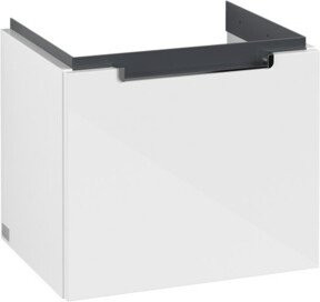 Villeroy & Boch Waschtischunterschrank Subway 2.0 in Weiß Hochglanz, Wandhängend, B/T/H: 48,5 x 42 x 38 cm - Bild 1