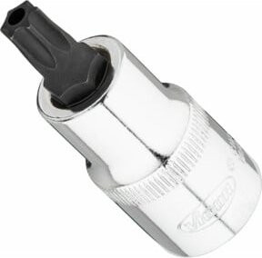 Vigour Schraubendreher-Einsatz V7055-T45H, TH Profil, 1/2 Zoll (12,5 mm) Vierkant, Silber - Bild 1