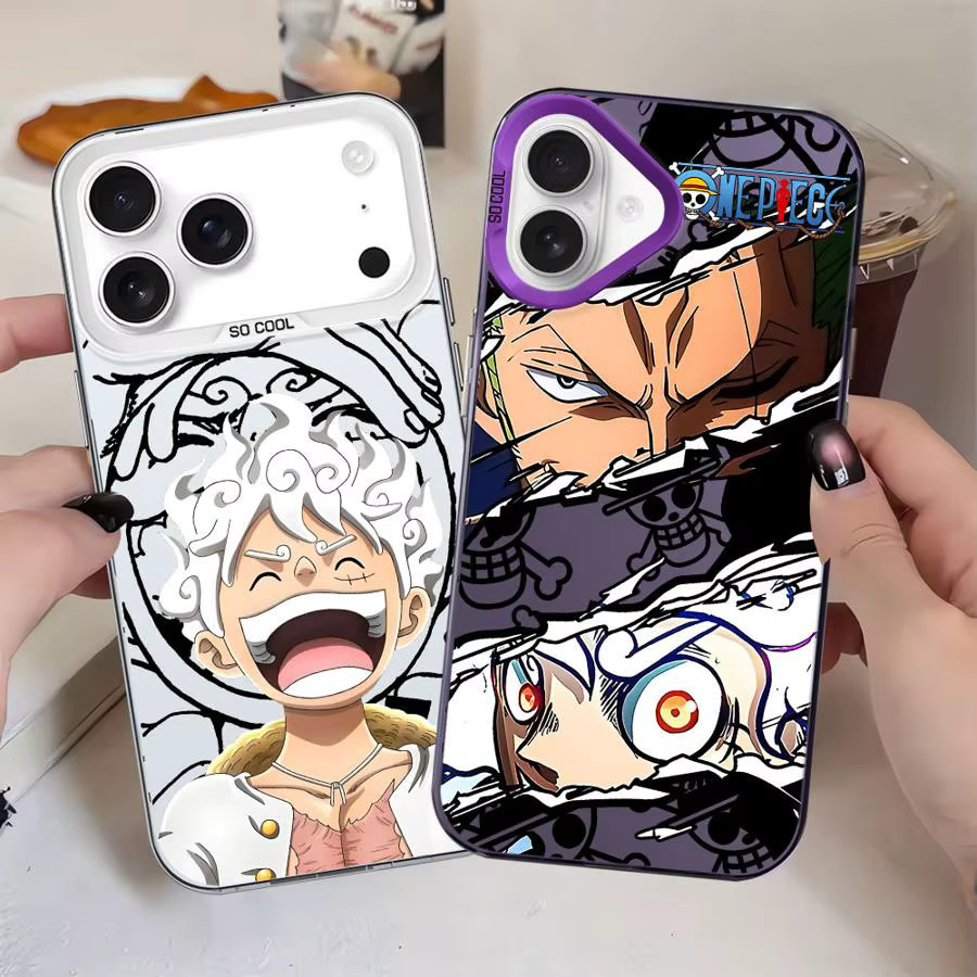 One Piece Ruffy und Zoro Handyhülle für iPhone 11 bis iPhone 17 Pro Max in Multicolour - Bild 2