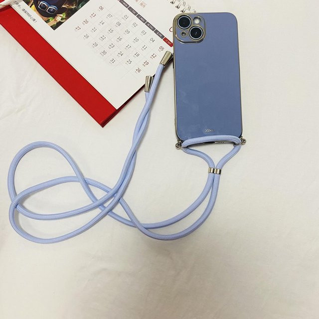 OnePlus 12 5G und OnePlus 12R Silikon Handyhülle mit Crossbody Halskettenband Lanyard in verschiedenen Farben - Bild 1