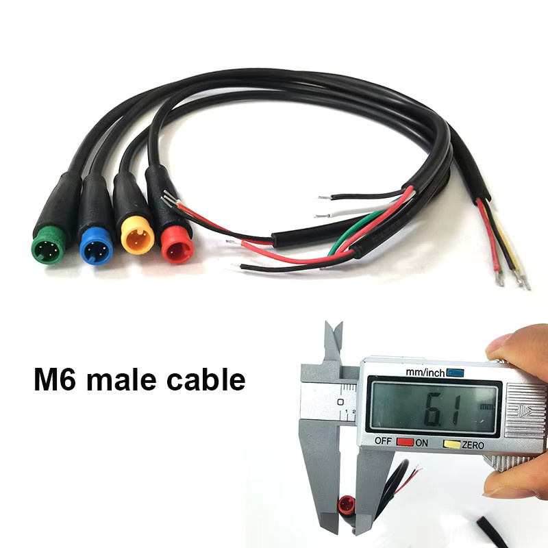 Gakaki Julet Elektrischer Steckverbinder W28 für Verdrahtungskabel und Signalsensoren mit 2 bis 6 Pins - Bild 2