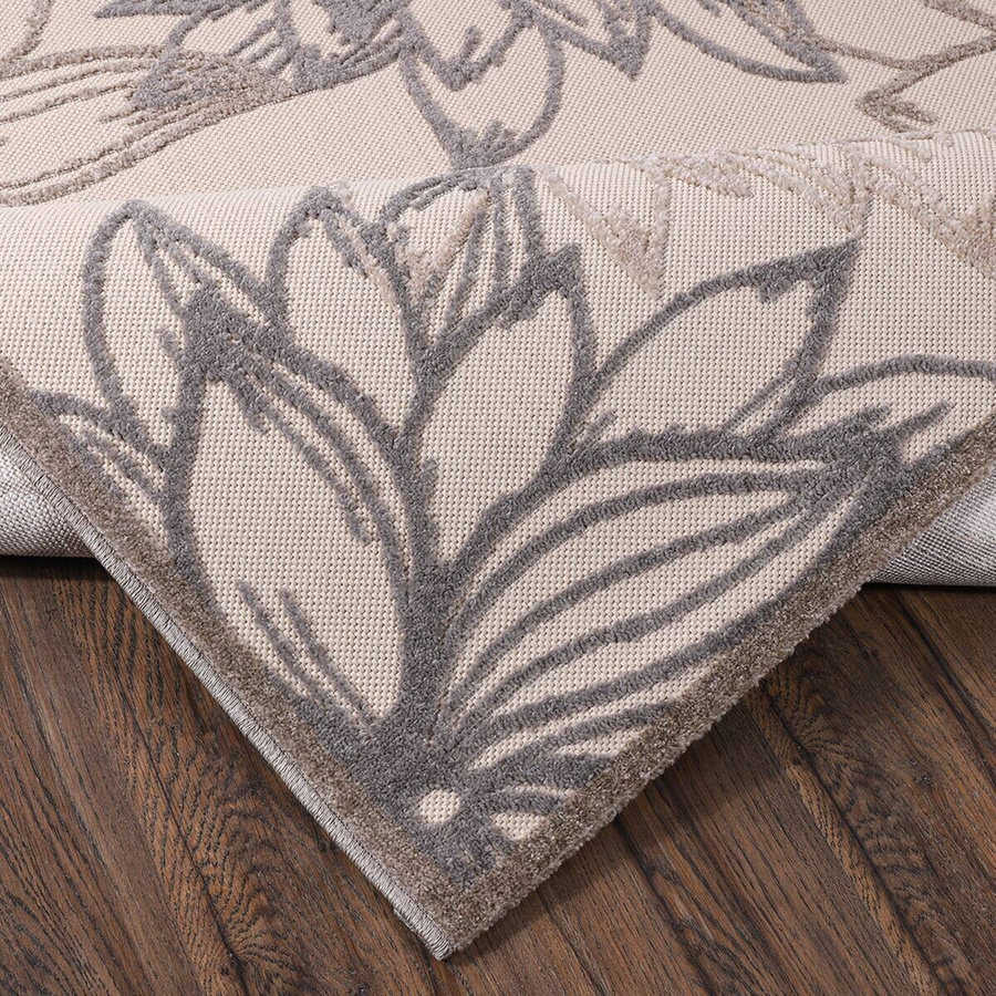 Sanat Outdoorteppich FLORAL in Creme/Beige, modern und pflegeleicht, Breite: 200 cm, Länge: 290 cm - Bild 2