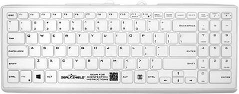 Seal Shield Tastatur Cleanwipe Pro White SSWKSV101PRO-DE - Bild 1