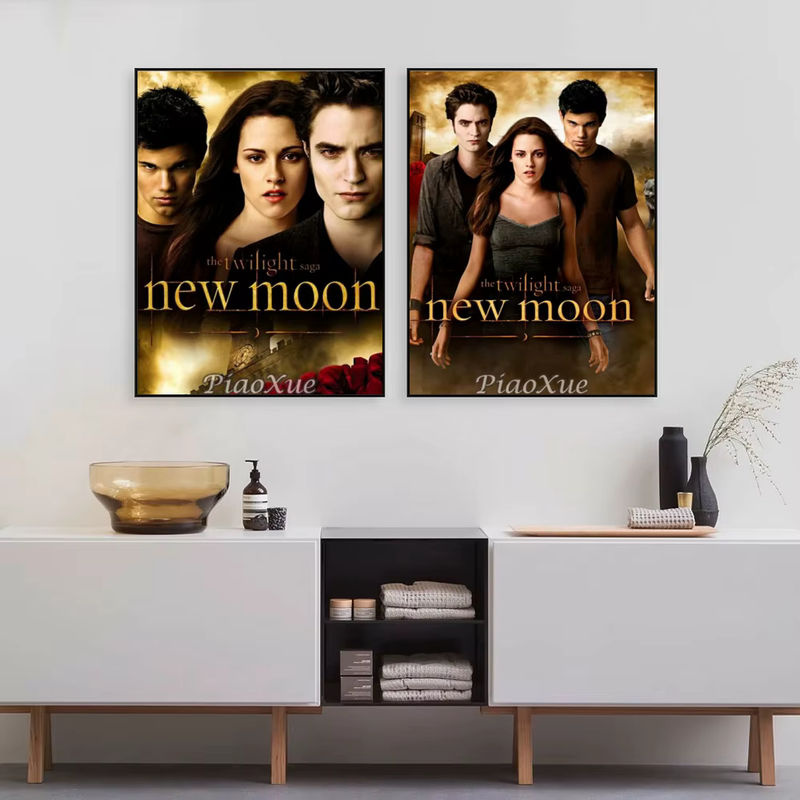 YUTTEE 5D DIY Diamantmalerei Twilight Filmplakat Mosaik-Set mit runden Steinen zur Heimdekoration - Bild 3