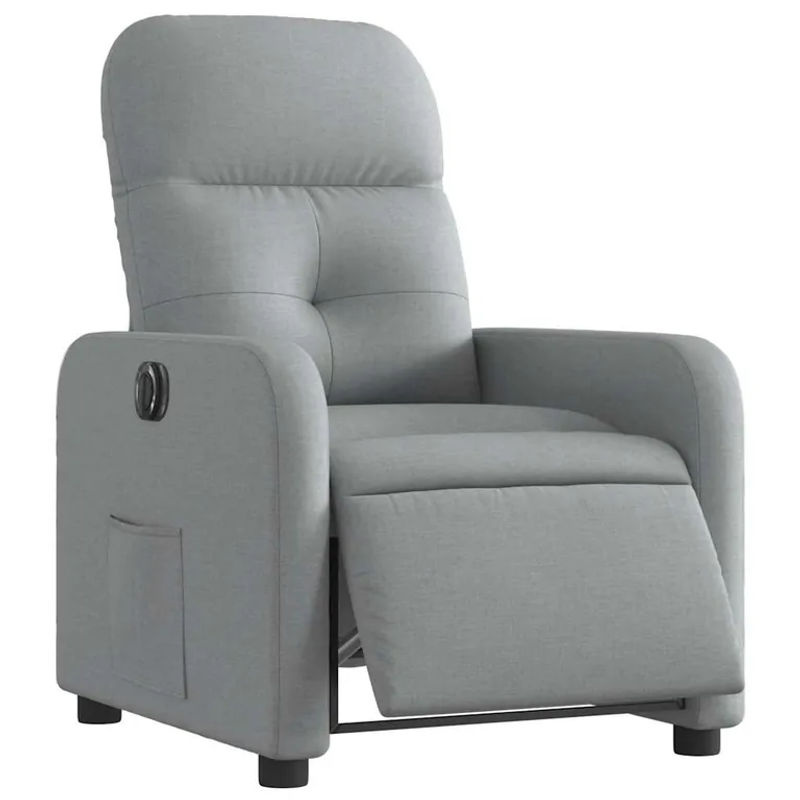 Vidaxl Elektrischer Relax-Sessel in Grau mit Stoffbezug im modernen Design - Bild 6
