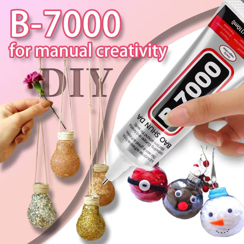 LOOLIFL B7000 Universalkleber Transparent für Bastelarbeiten, Schmuck und Handy-Bildschirme - Bild 4