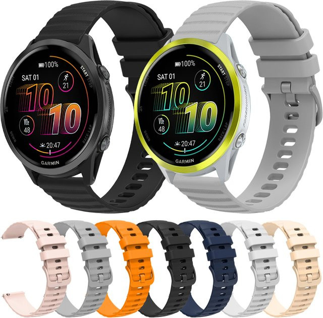 Sport-Silikonarmband, 20 mm, 22 mm, Unisex - Bild 1