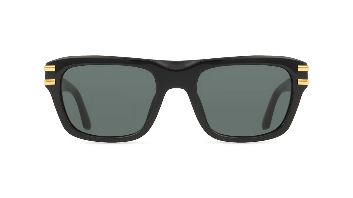 Dolce&Gabbana DG4496 Sonnenbrille, Vollrand, Eckig, Acetat, Herren, Schwarz, Grau - Bild 1