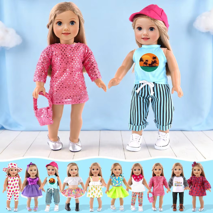 18-Zoll-Puppenkleidung und -Accessoires, Modische Outfits, Zubehör - Bild 3