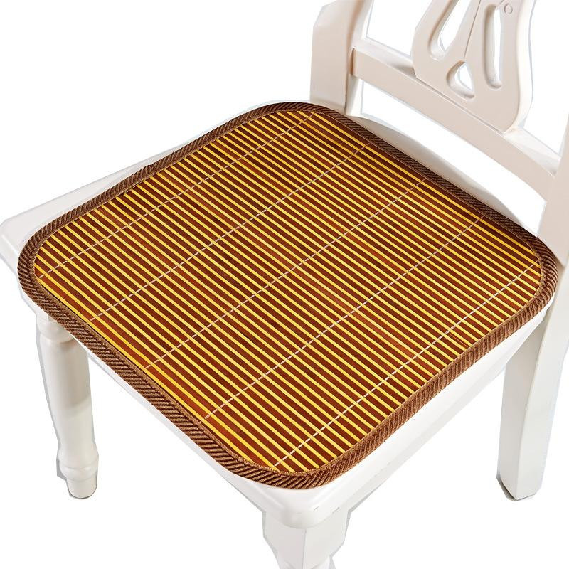 Yiran Furniture Atmungsaktives Bambus Sitzkissen für Heim- und Bürostühle, B/B/H: 30 x 30 x 1 cm - Bild 2