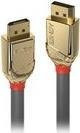 Lindy Gold DisplayPort-Kabel DisplayPort auf DisplayPort, DisplayPort 1.4, Grau, 2 m - Bild 1