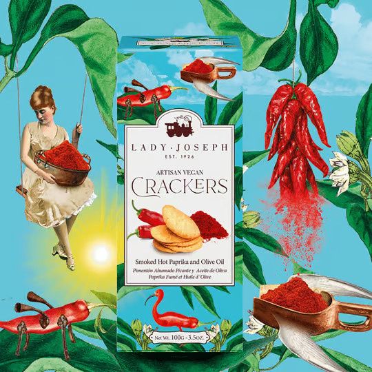 Lady Joseph Cracker würzig geräucherte Paprika 100 g - Bild 2