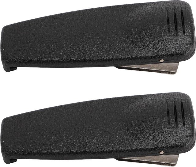 Igeteck 2 Stück Gürtelclip Ersatz Intercom Taillenclip für Harris, Ma-Com und Ericsson P7300 P5300 7100P in Grau - Bild 1