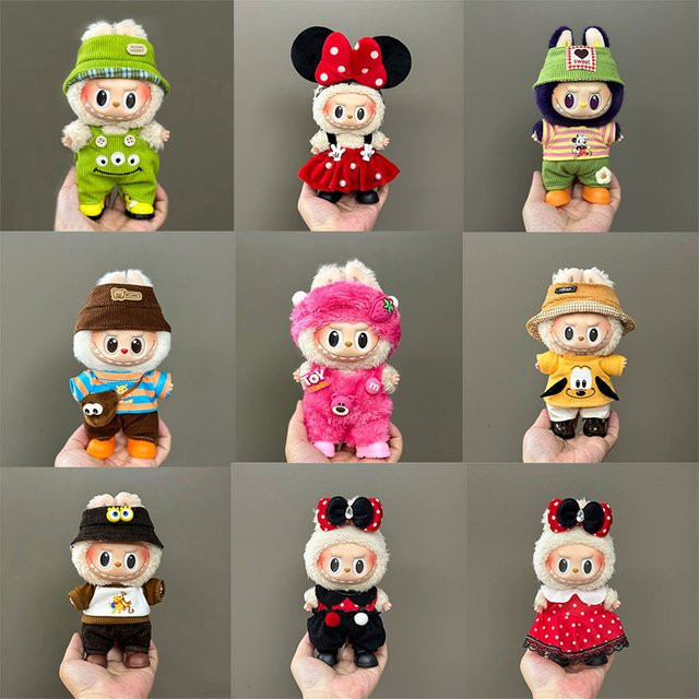 Disney Labubu Puppe Outfit Kleidung, Zubehör, Schwarz - Bild 1