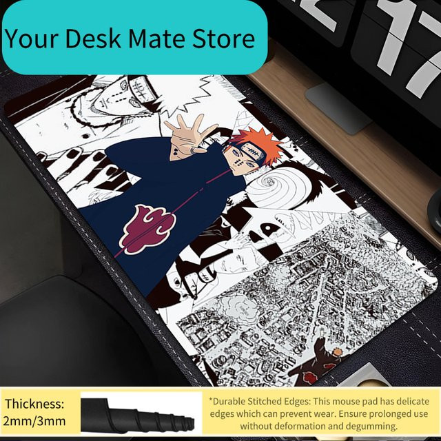 Varmilo Gaming Mauspad Naruto Pain Design in Multicolour für Schreibtisch und Laptop - Bild 1