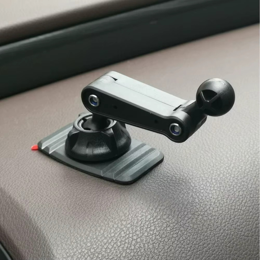 Adhesvie Dashboard-Halterungsbasis mit 17-mm-Kugelkopf für Auto-Handyhalterung, 360 Grad drehbar, Schwarz - Bild 3