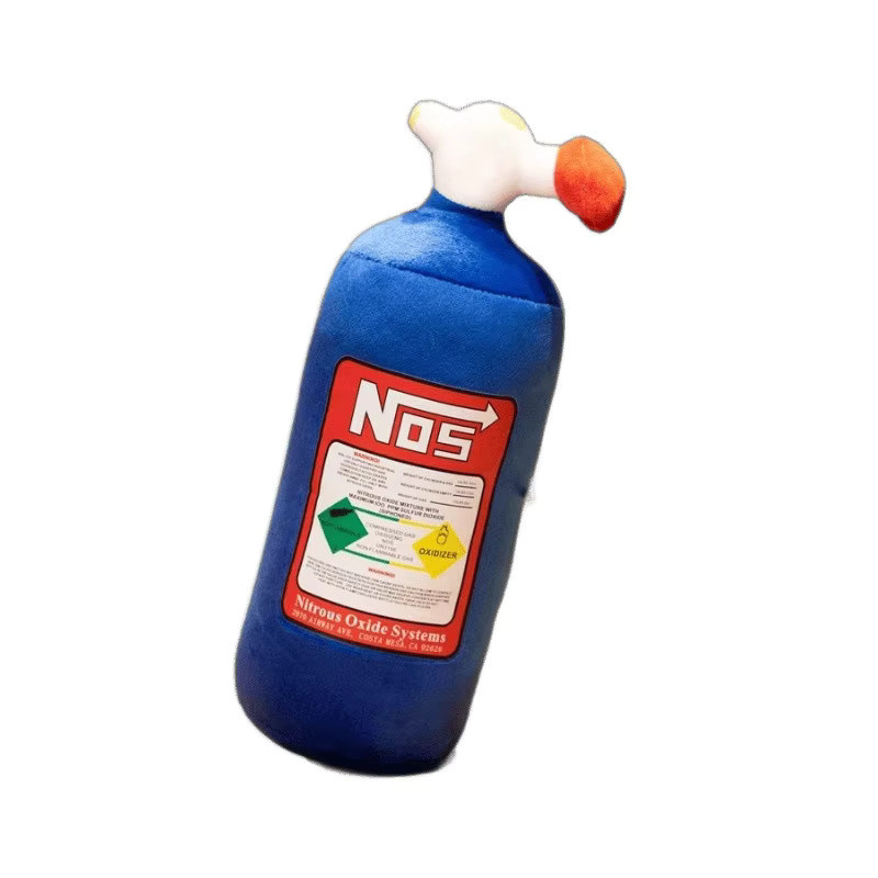 Andralyn NOS Lachgas Flasche, Plüsch Spielzeug Kissen, Blau - Bild 6