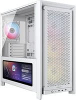 Corsair FRAME 4000D LCD RS ARGB E-ATX Tower-Gehäuse in Weiß mit USB-C - Bild 1