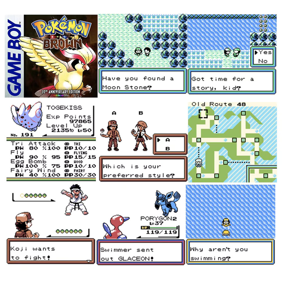 Keeppley Pokémon, Konsolen-Spielkarte, Braun, Fantasy, Retro - Bild 2