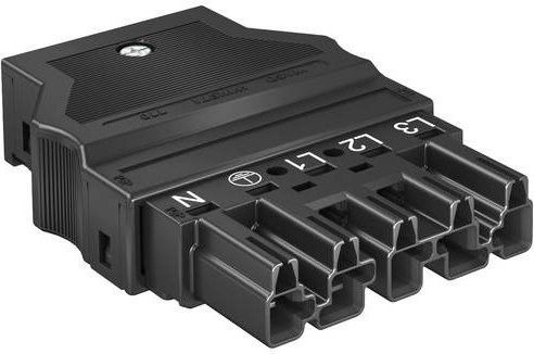 OBO Bettermann Steckerteil 6108964 in Schwarz - Bild 1