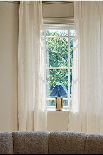 Jotex Vorhang MELISSA in Weiß, 2 Stück, halbtransparent, Polyester, Breite: 140 cm - Bild 1
