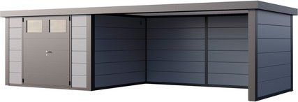 Telluria Gerätehaus Classico in Grau mit Lounge XL Rechts B/H/T: 812 x 219 x 318 cm - Bild 3