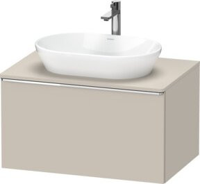 Duravit Waschtischunterschrank D-Neo wandhängend in Beige matt, B/T: 80 x 55 cm - Bild 1