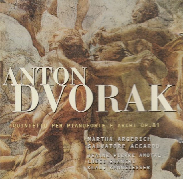 Klavierquintett von Dvorak, Argerich, Accardo, Amoyal, Bianchi, CD - Bild 1