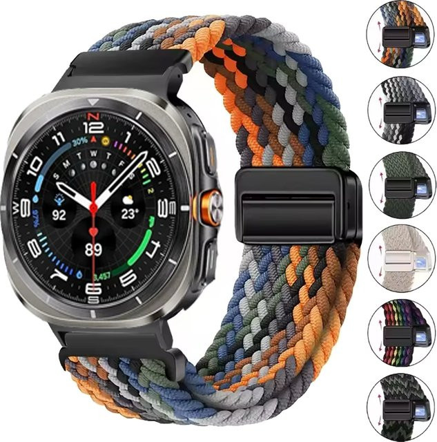 Samsung Uhrenarmband Nylon, Solo-Loop, Multicolor, Unisex - Bild 1