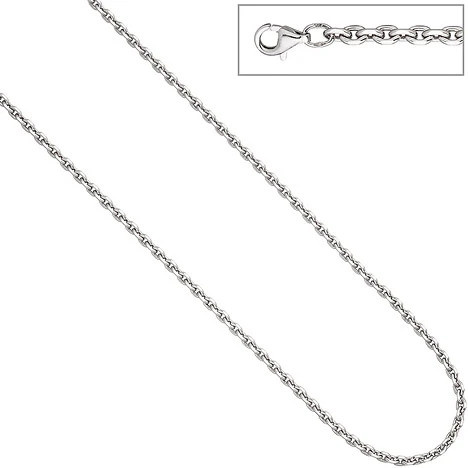 Colfem Ankerkette 925 Silber, 45 cm, Unisex - Bild 1