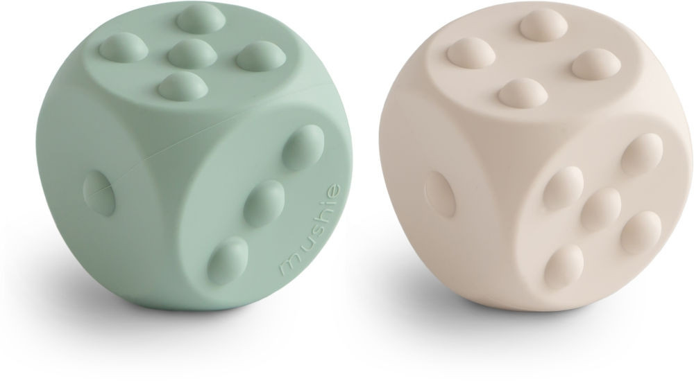 Mushie Dice Press Toy, 2er Set, ab 1 Jahr - Bild 1