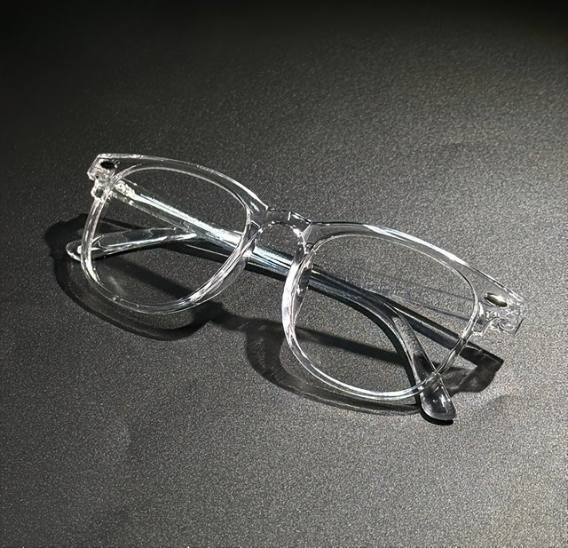 BMAD Korrektionsbrille, Vollrand, Eckig, Kunststoff, transparent, Unisex - Bild 1