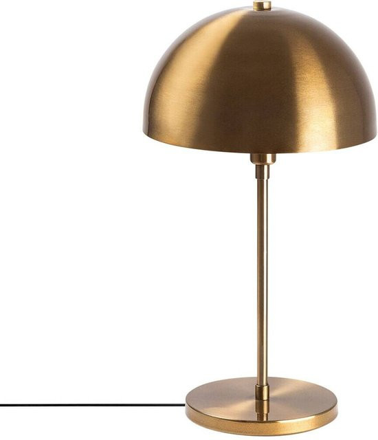 Opviq Tischleuchte Varzan in Bronze aus Metall mit E14 Fassung, B/T/H: 28 x 28 x 50 cm - Bild 1