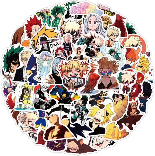 Bandai My Hero Academia Aufkleber, Bunt / Mehrfarbig - Bild 1