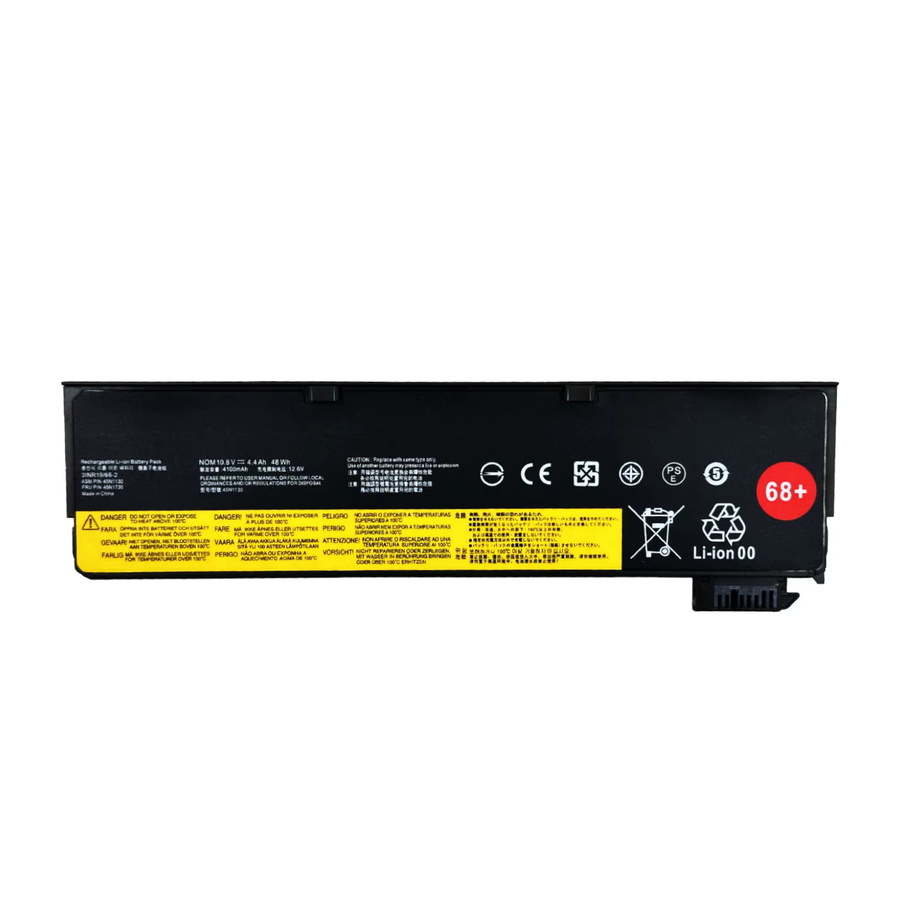 DXT Ersatzakku für Lenovo ThinkPad T440 T450 T460 T460P T470P T550 T560 X240 X250 X260 X270 L450 L460 L470 P50S in Schwarz, 4400 mAh, Modell 45N1125 - Bild 3