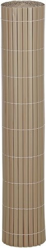 Mr. GARDENER Sichtschutzmatte aus PVC in Braun, Länge: 300 cm, Höhe: 90 cm - Bild 1