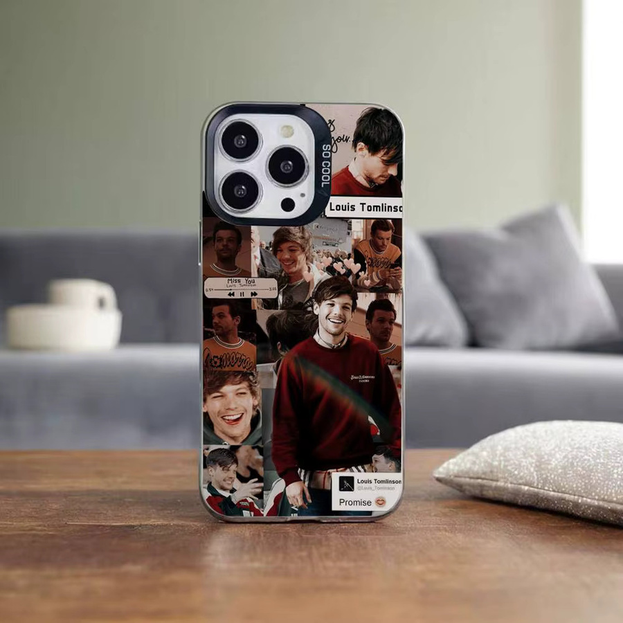 L-Louis T-Tomlinson Stoßfeste Handyhülle für iPhone 17 16 15 14 13 12 11 Pro Max Plus X XR XS Max in Multicolour - Bild 2