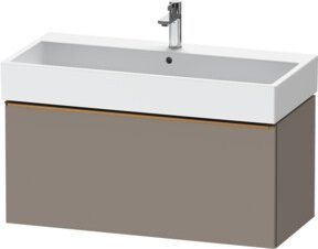 Duravit Waschtischunterschrank D-Neo beige matt, wandhängend, B: 98,4 cm, T: 44,2 cm, H: 44,0 cm - Bild 1