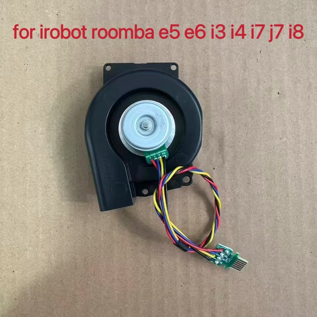 XMSJ Staubsaugermotor Lüfter Schwarz kompatibel mit Roomba E5 E6 I3 I4 I7 J7 I8 - Bild 1