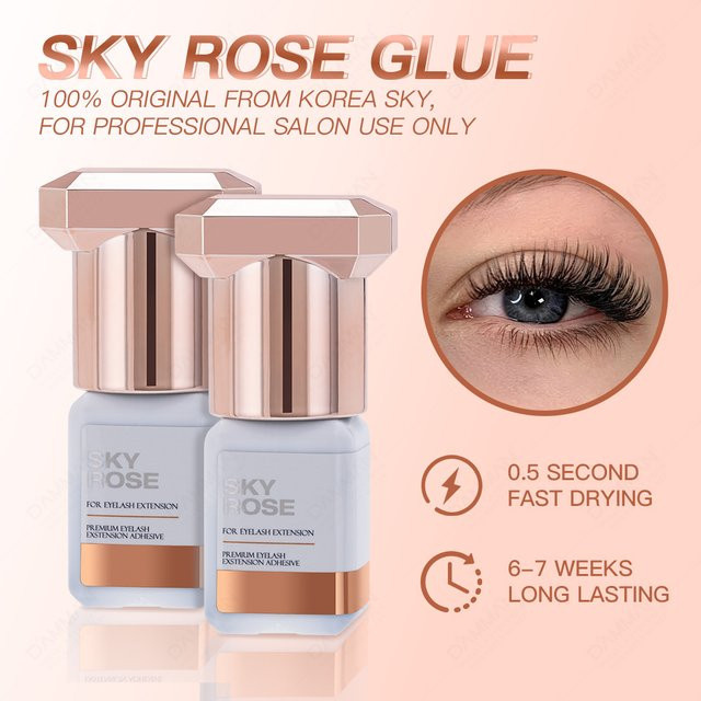 Sky Rose Wimpernkleber, Black, 5 ml, Unisex - Bild 1