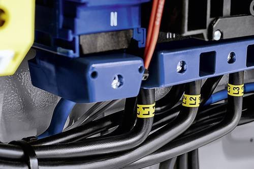 HellermannTyton Kabel-Etikett CWML-A-260-YE-260-YE in Gelb - Bild 1