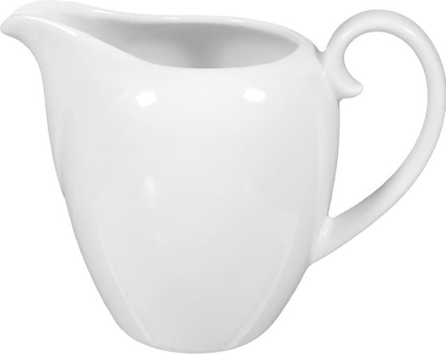 Seltmann Weiden Milchkännchen Rondo/Liane aus Porzellan in Weiß, 0,19 l - Bild 1