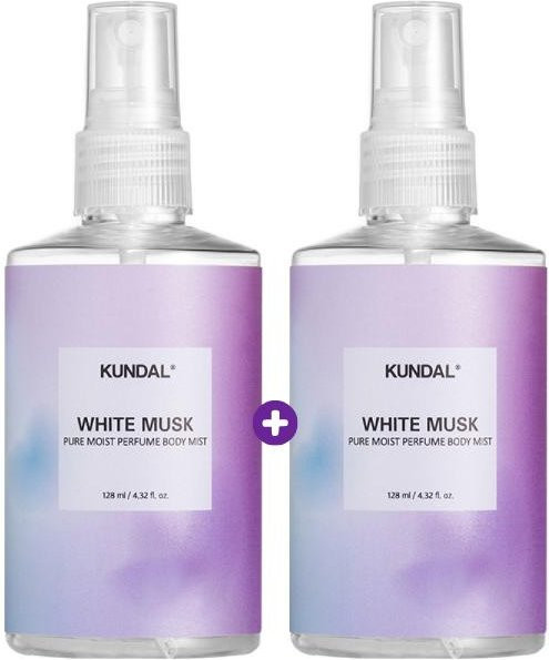 KUNDAL Körpernebel White Musk, 2x 128 ml, Unisex - Bild 1