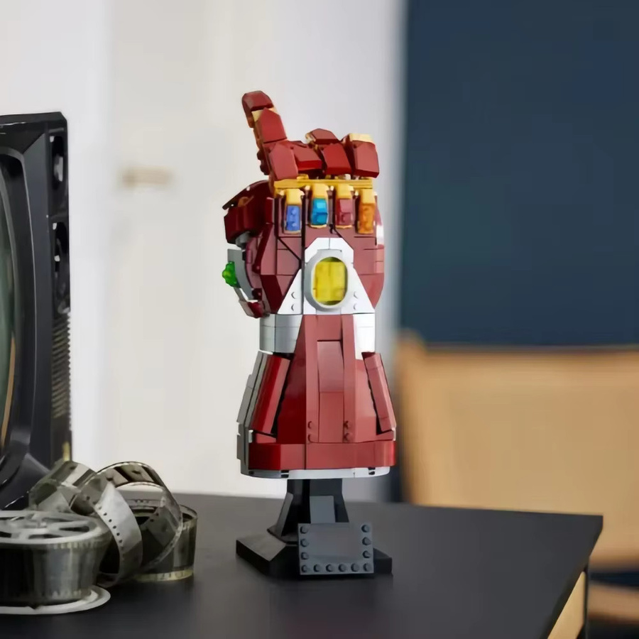 GSF Nano Gauntlet Modellbausatz Bausteine, Superhelden Büste, Marvel - Bild 3