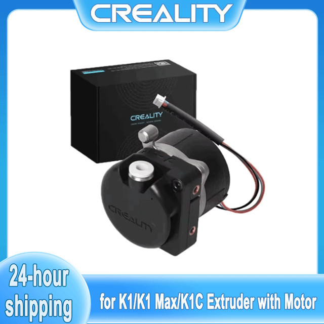 Creality Extruder mit Motor für K1, K1 Max, K1C und Ender 3 V3 Plus 3D-Drucker, verbessertes Extrusionsmechanismus-Kit in Schwarz - Bild 1