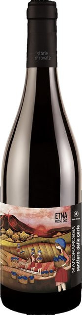 Mandrarossa Sentiero delle gerle Etna Rosso Nerello Mascalese trocken 2020 0,75 l - Bild 1